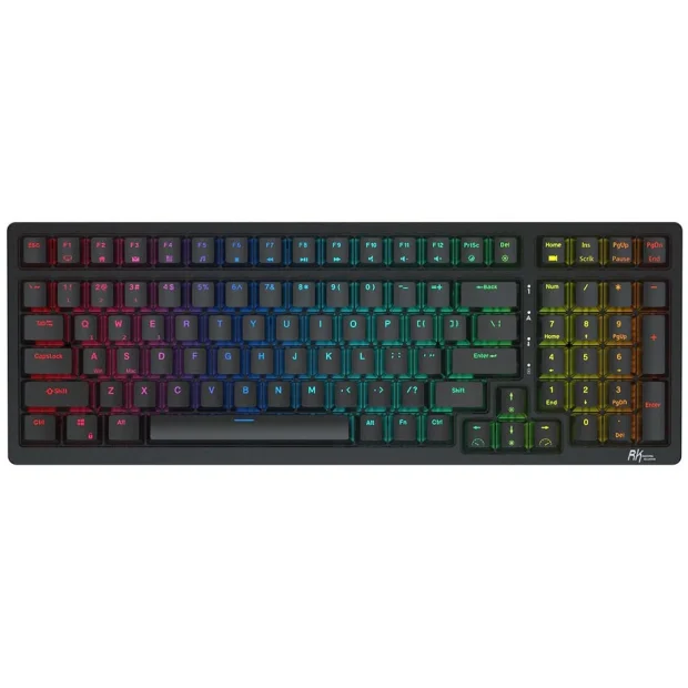 Клавиатура Royal Kludge RK98 RGB (черный, RK Red)